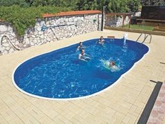 Сборный каркасный бассейн Mountfield Azuro Ibiza Oval 6х3.2х1.5м (голубая плёнка 0,8 мм, морозостойкий)