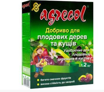 Добриво для плодових дерев 8-7-22 (1,2 кг) Agrecol