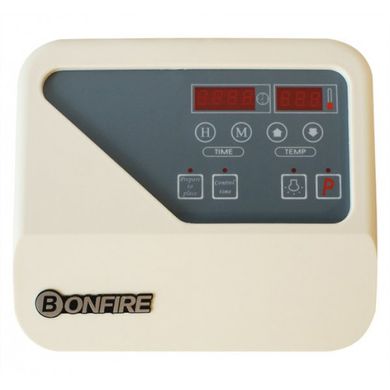 Електрокам'янка для лазні та сауни Bonfire BC-90BW + пульт CON1 (9кВт, до 8-15м3, з виносним пультом)