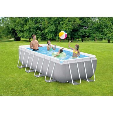 Каркасний басейн Intex 26788 (400х200х100 см) з картриджним фільтром та сходами