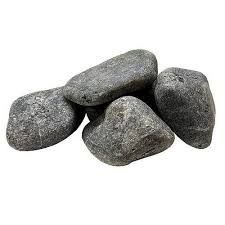 Камінь серпентиніт шліфований (8-15 см) мішок 20 кг для електрокам'янки