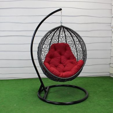 Подвесное кресло кокон "Наоми" (Арт.-106), Садовая мебель из искусственного ротанга