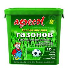 Добриво для газону супер багатокомпонентне Agrecol 5 кг
