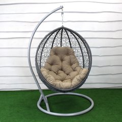 Підвісне крісло кокон "Наомі" (Арт.-107), Садовая мебель из искусственного ротанга