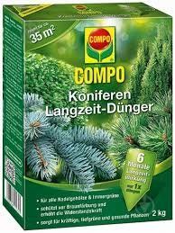 COMPO Твердое удобрение длительного действия для хвойных 2 кг