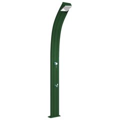 Душ солнечный Aquaviva Spring алюминиевый с мойкой для ног, зеленый A120/6016, 25 л