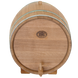 Бочка дубова 50 л для вина, коньяку (оцинкований обруч), 50 л