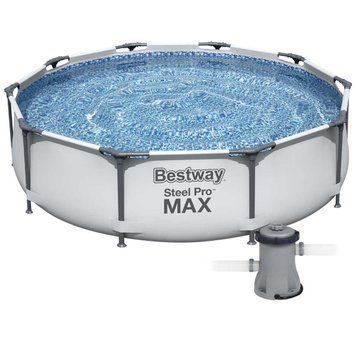 Каркасный бассейн Bestway 56408 (305х76 см) с картриджным фильтром