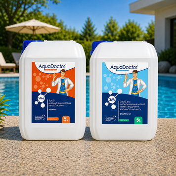 Комплект AquaDoctor StopMetal 5 л + StopMineral 5 л