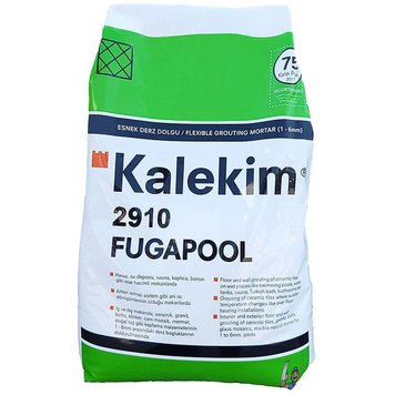 Влагостойкая фуга для швов для бассейна Kalekim Fugapool 2910 (5 кг) Бассейн голубой