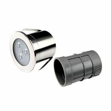Прожектор світлодіодний Aquaviva HJ-RC-SS75, 3LED 6 Вт RGB, із закладною