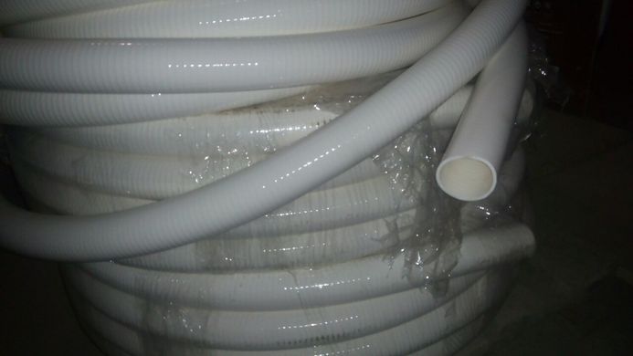 Труба пластиковая гибкая (флекс) AQUA 63 мм