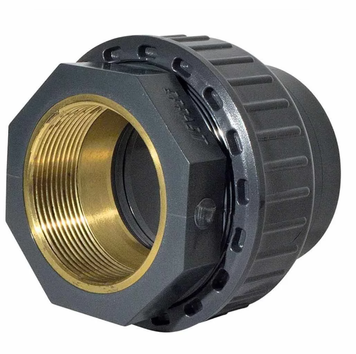 Муфта ПВХ Effast RGRBBD063G.N перехідна, з внутрішньою різьбою d63x2"