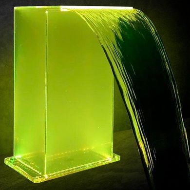 Водопад для бассейна Aquaviva Г-образный (700х500 мм), RGB LED