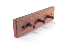 Вешалка деревянная настенная 3 крючка