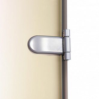 Стеклянная дверь для хамама GREUS Premium 70/190 бронза, 70/190