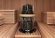 Электрокаменка для бани и сауны Sawo Tower Round TH12-150N (15кВт, до 26 м3, с выносным пультом)