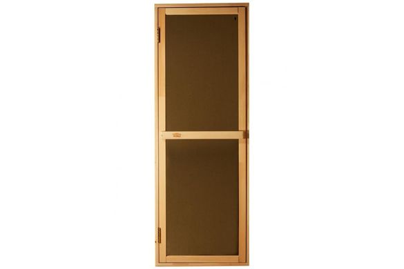 Двери для бани и сауны Tesli Bravo Sateen 1900 x 700, 70/190, стеклянная, матовая, без порога, универсальня, 4 мм