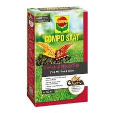 Compo Суміш для відновлення газону тверде добриво+насіння 1,2кг