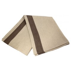 Полотенце светло - коричневое для бани 50×150 см Harvia