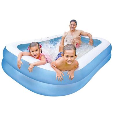 Дитячий надувний басейн Intex 57180 (203х152х48 см)