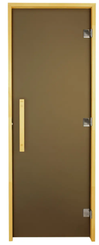 Дверь для бани и сауны Tesli Lux Sateen 2000х800