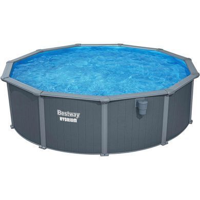 Сборный бассейн Bestway Hydrium 561CU (488х130 см) с песочным фильтром, лестницей и тентом