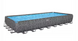 Каркасний басейн Bestway Grey 561KJ (956х488х132 см) з піщаним фільтром, тентом та драбиною