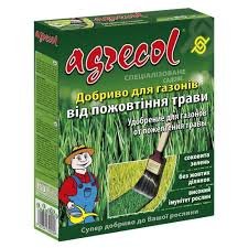 Добриво для газонів від пожовтіння трави Agrecol 1 кг