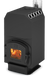 Опалювальна піч Теплодар ТОП 200 зі сталевою дверкою