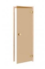 Стеклянная дверь для бани и сауны Trendline бронза 70/200