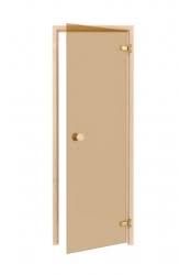 Стеклянная дверь для бани и сауны Trendline бронза 70/200