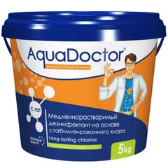 Дезинфектант на основе хлора длительного действия AquaDoctor C-90T 1 кг