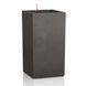 Вазон CANTO Stone 40 high графитовый черный