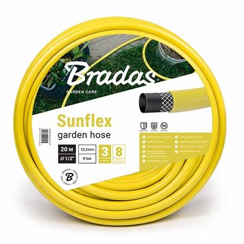 Шланг для полива SUNFLEX 3/4" 30м, WMS3/430