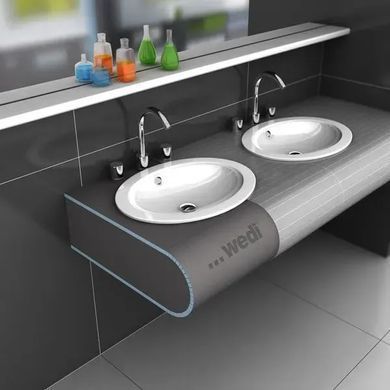 Теплоізоляційна панель WEDI 2500/600/30 мм для хамама
