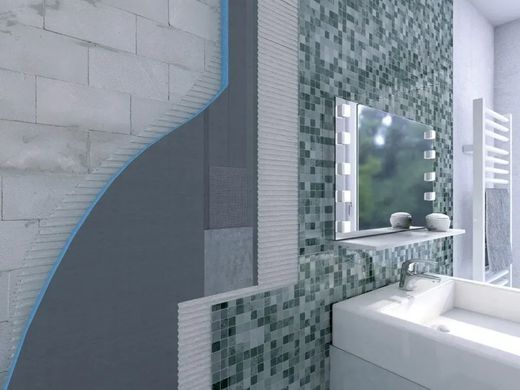 Теплоізоляційна панель WEDI 2500/600/30 мм для хамама