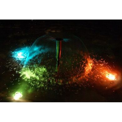Прожектор для бассейна светодиодный для фонтана Aquaviva 1LED 7 Вт RGB