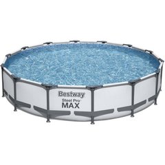 Каркасный бассейн Bestway 56595 (427х84 см) с картриджным фильтром