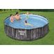 Каркасный бассейн Bestway Wood Style 5614X (366х100 см) с картриджным фильтром и лестницей