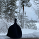 940A Льняная шапка для бани и сауны (махра) белая, Saunia (Финляндия)