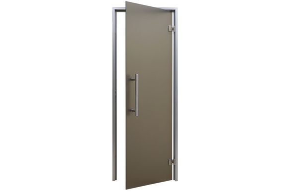 Дверь для хаммама Tesli Анталия Sateen RS 2012 х 800, для хамама, стеклянная