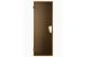 Двері для лазні та сауни Tesli Sateen RS 2050 x 800, 80/205, скляна, матова, з порогом, универсальня, 8 мм