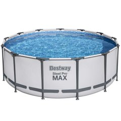 Каркасный бассейн Bestway 5618W (396х122 см) с картриджным фильтром, лестницей и защитным тентом