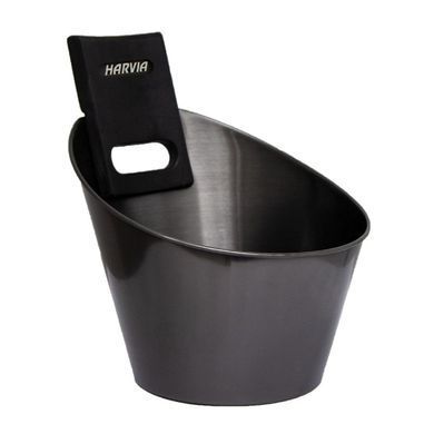Шайка лійка Harvia Black Steel