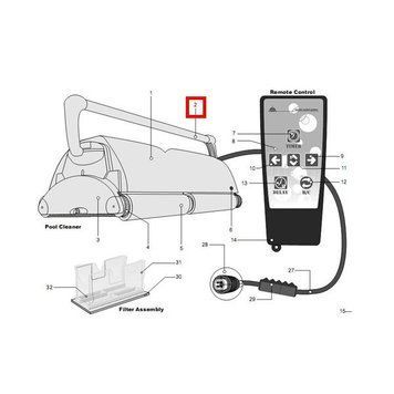 Ручка пилососу Aquabot Magnum A10611-SP