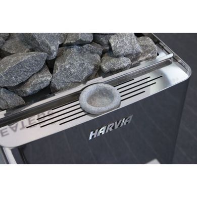 Электрокаменка для бани и сауны Harvia The Wall SW90S Combi с парогенератором(9квт, 8-14м3, с выносным пультом, комплектуется отдельно)