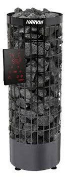 Електрокам'янка для лазні та сауни Harvia Cilindro PC90XE Black Steel (9кВт, до 14 м3, з виносним пультом в комплекті)
