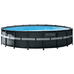 Каркасний басейн Intex 26330 ULTRA XTR (549х132 см) з пісочним фільтром, сходами та тентом