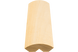 Декор лавочный липа 65 "Экстра", цельный 65х24х1900-3000мм